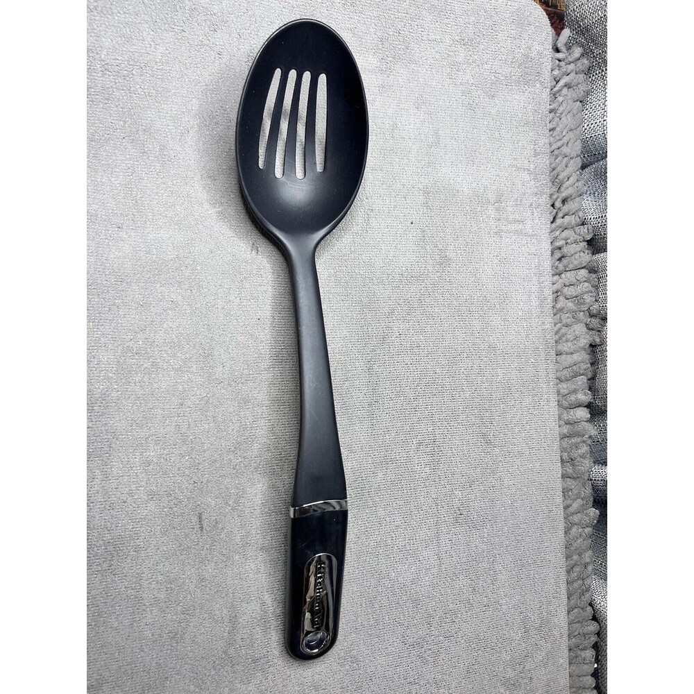 KitchenAid Classic Cook Series 4 Slotted Spoon Black Kitchen Utensil Replacement